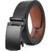 imageBOSTANTEN Mens Belt Leather Ratchet Belt For Men Dress and Casual with Adjustable Buckle Trim to Fit012  Black  Brown