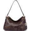 imageBOSTANTEN Purses for Women Vegan Leather Shoulder Bag Designer Ladies Hobo Handbags PocketbooksB02retro Coffee