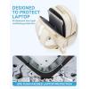 imageBOSTANTEN 156 Inch Laptop Backpack for Women College Teacher Computer Bag Travel Backpack Purse with USB Charging PortBeigeapricot