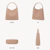 imageBOSTANTEN Shoulder Bag for Women Trendy Summer Hobo Handbag Purse Tophandlde Tote BagAapricot