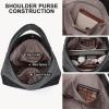 imageBOSTANTEN Shoulder Bag for Women Trendy Summer Hobo Handbag Purse Tophandlde Tote BagAblack