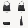 imageBOSTANTEN Shoulder Bag for Women Trendy Summer Hobo Handbag Purse Tophandlde Tote BagAblack