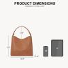 imageBOSTANTEN Shoulder Bag for Women Trendy Summer Hobo Handbag Purse Tophandlde Tote BagAbrown