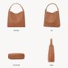 imageBOSTANTEN Shoulder Bag for Women Trendy Summer Hobo Handbag Purse Tophandlde Tote BagAbrown