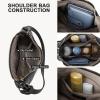 imageBOSTANTEN Small Purses for Women Trendy Cresent Shoulder Bag Hobo HandbagsDeep Black