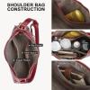 imageBOSTANTEN Small Purses for Women Trendy Cresent Shoulder Bag Hobo HandbagsRed
