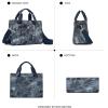 imageBOSTANTEN Small Tote Bag for Women Crossbody Trendy Purses Vegan Leather Satchel Handbags with Shoulder StrapB03denim Blue
