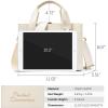 imageBOSTANTEN Small Tote Bag for Women Crossbody Trendy Purses Vegan Leather Satchel Handbags with Shoulder StrapBeige