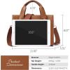 imageBOSTANTEN Small Tote Bag for Women Crossbody Trendy Purses Vegan Leather Satchel Handbags with Shoulder StrapBrown