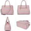 imageBOSTANTEN Women Leather Handbags Top Handle Satchel Purses MediumA4pink