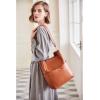 imageBOSTANTEN Womens Leather Designer Handbags Tote Purses Shoulder Bucket BagsA03brown