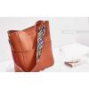 imageBOSTANTEN Womens Leather Designer Handbags Tote Purses Shoulder Bucket BagsA03brown