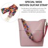 imageBOSTANTEN Womens Leather Designer Handbags Tote Purses Shoulder Bucket BagsA12taro Pink