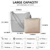 imageBOSTANTEN Womens Leather Designer Handbags Tote Purses Shoulder Bucket BagsA13classic Grey