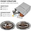 imageBOSTANTEN Womens Leather Designer Handbags Tote Purses Shoulder Bucket BagsA13classic Grey