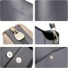 imageBOSTANTEN Womens Leather Designer Handbags Tote Purses Shoulder Bucket BagsA14dark Grey