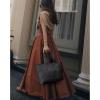 imageBOSTANTEN Woven Tote Bag for Women Top Handle Purses and Handbags Shoulder Crossbody Purse With ZipperBblack