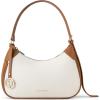 imageBOSTANTEN Small Purses for Women Trendy Cresent Shoulder Bag Hobo HandbagsBeige With Brown
