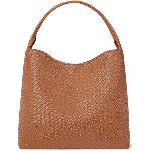 imageBOSTANTEN Shoulder Bag for Women Trendy Summer Hobo Handbag Purse Tophandlde Tote BagAbrown