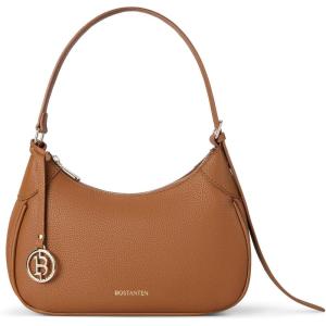 imageBOSTANTEN Small Purses for Women Trendy Cresent Shoulder Bag Hobo HandbagsBrown