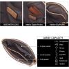 imageBOSTANTEN Crossbody Bags for Women Trendy Vegan Leather Hobo Purses Shoulder Handbags With Wide Shoulder StrapA05camel Brown
