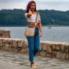 imageBOSTANTEN Crossbody Bags for Women Trendy Vegan Leather Hobo Purses Shoulder Handbags With Wide Shoulder StrapA07light Brown
