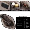 imageBOSTANTEN Crossbody Bags for Women Trendy Vegan Leather Hobo Purses Shoulder Handbags With Wide Shoulder StrapA12black With Brown