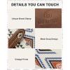 imageBOSTANTEN Slim Wallet for Women Small RFID Blocking Credit Card Holder Leather Bifold Wallets with Zipper Coin Pocket BeigeBrownVintageBlue