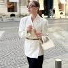 imageBOSTANTEN Small Crossbody Bag Mini Purses for Women Trendy Cute Vegan Leather Satchel Handbag with Detachable Shoulder StrapBeige