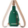 imageBOSTANTEN Small Sling Bag for Women Leather Crossbody Bags Fanny Pack Chest Bag for Travel8lichee Green