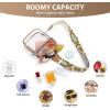 imageBOSTANTEN Small Sling Bag for Women Leather Crossbody Bags Fanny Pack Chest Bag for TravelGbrown