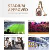 imageBOSTANTEN Small Sling Bag for Women Leather Crossbody Bags Fanny Pack Chest Bag for TravelGbrown