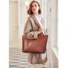 imageBOSTANTEN Women Handbag Genuine Leather Tote Shoulder PursesA01deep Brown