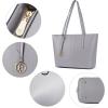 imageBOSTANTEN Women Handbag Genuine Leather Tote Shoulder PursesA01grey