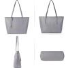 imageBOSTANTEN Women Handbag Genuine Leather Tote Shoulder PursesA01grey