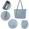 imageBOSTANTEN Women Handbag Genuine Leather Tote Shoulder PursesA01light Blue