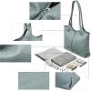 imageBOSTANTEN Women Handbag Genuine Leather Tote Shoulder PursesB01light Blue