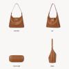 imageBOSTANTEN Women Leather Handbag Designer Large Hobo Purses Shoulder Bag BrownB03brown