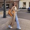 imageBOSTANTEN Work Purses for Women Vegan Leather Shoulder Bag Large Tote Handbag for Travel 2024Brown