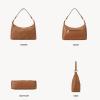 imageBOSTANTEN Woven Purses for Women Vegan Leather Hobo Bag Shoulder HandbagsBrown