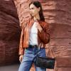 imageBOSTANTEN Woven Purses for Women Vegan Leather Hobo Bag Shoulder HandbagsWoven Black