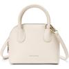 imageBOSTANTEN Small Crossbody Bag Mini Purses for Women Trendy Cute Vegan Leather Satchel Handbag with Detachable Shoulder StrapBeige