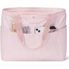 imageBOSTANTEN Travel Tote Bag for Women Foldable Gym Bag Beach Bag Sports Bag Waterproof Shoping Bag with Zipper SleeveBpink
