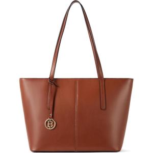 imageBOSTANTEN Women Handbag Genuine Leather Tote Shoulder PursesA01deep Brown