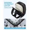 imageBOSTANTEN 156 Inch Laptop Backpack for Women College Teacher Computer Bag Travel Backpack Purse BrownBlackBrownblack
