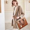 imageBOSTANTEN Briefcase for Women 156 Inch Genuine Leather Laptop Briefcase Shoulder Work Tote Bag PurseCbrown