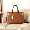 imageBOSTANTEN Briefcase for Women 156 Inch Genuine Leather Laptop Briefcase Shoulder Work Tote Bag PurseCbrown