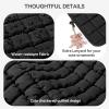 imageBOSTANTEN Laptop Sleeve 156 Inch Puffy Padded Laptop Bag Protective Case Water Resistant Compatible with MacBook Pro 16 InchABlack