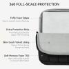 imageBOSTANTEN Laptop Sleeve 156 Inch Puffy Padded Laptop Bag Protective Case Water Resistant Compatible with MacBook Pro 16 InchABlack