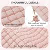imageBOSTANTEN Laptop Sleeve 156 Inch Puffy Padded Laptop Bag Protective Case Water Resistant Compatible with MacBook Pro 16 InchApink